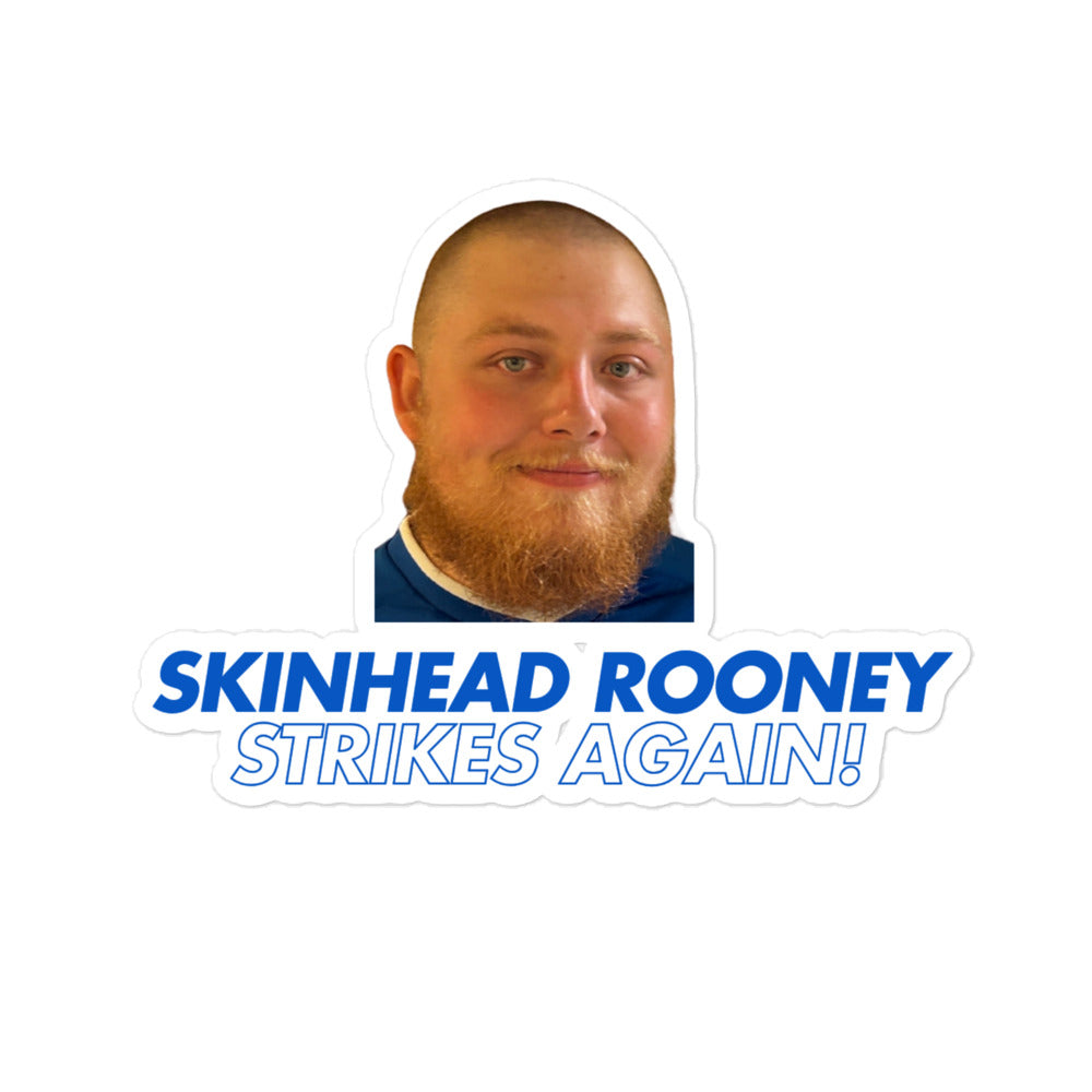 DBM Stickers - Skinhead Rooney