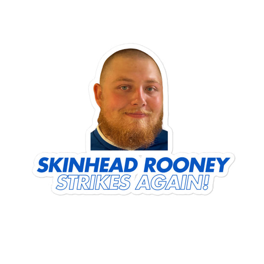 DBM Stickers - Skinhead Rooney